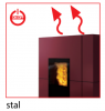 Piec na pellet Edilkamin BLADE H 23 EVO stalowy